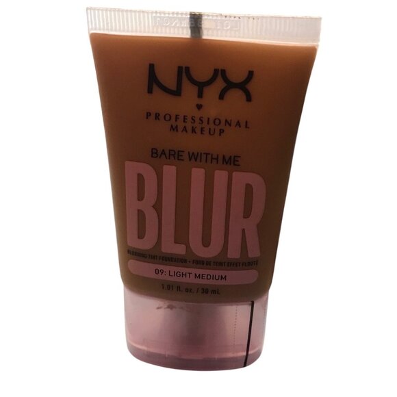 Nyx Bare With Me Blur Foundation Medium Coverage Shade 09 Light Medium - Picture 1 of 3